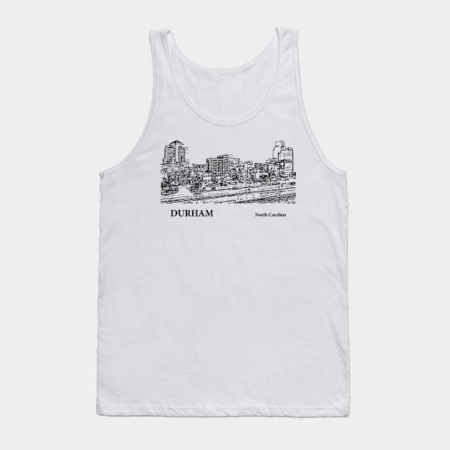 Durham - North Carolina Tank Top by Lakeric